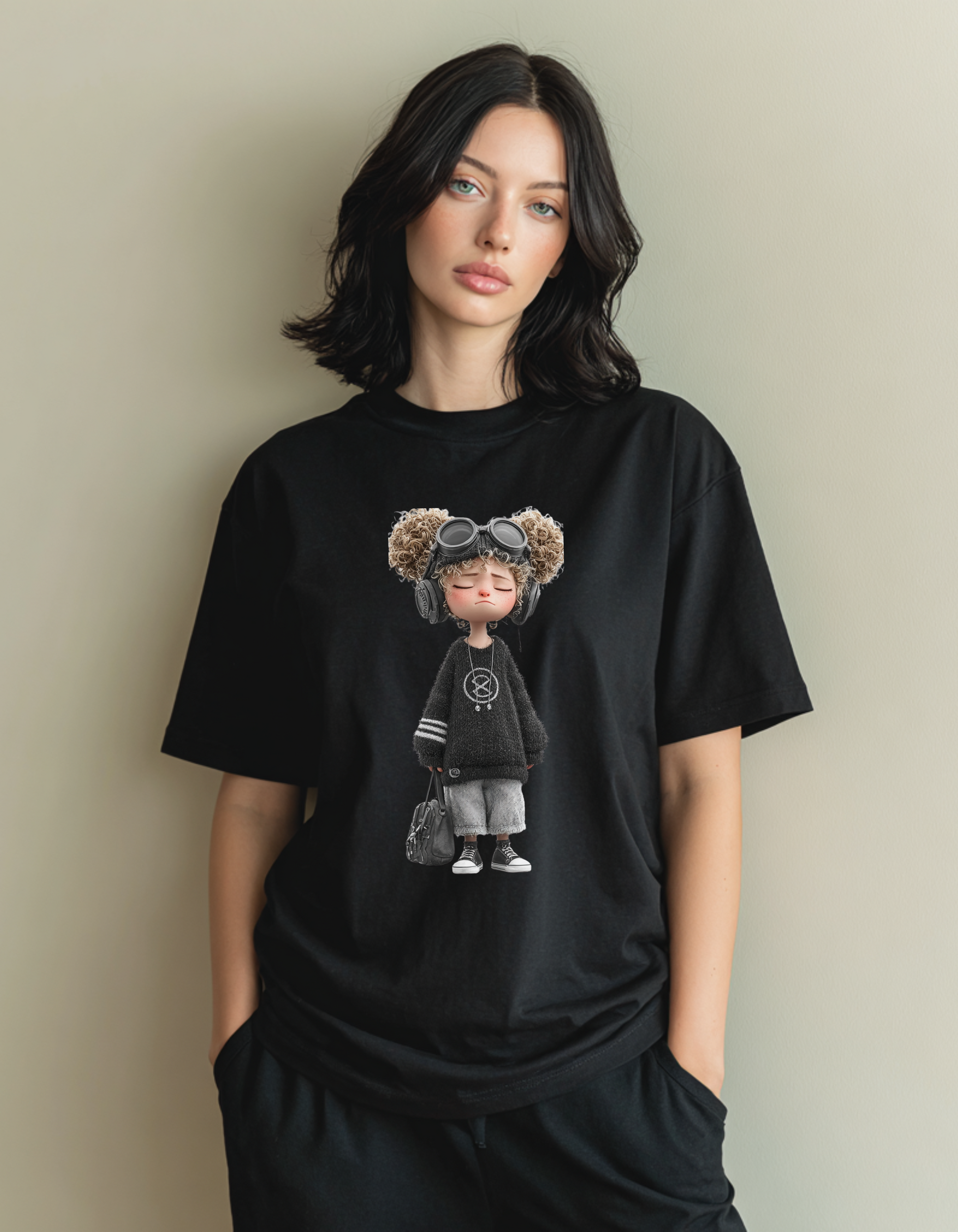 Classic Cuteness Unisex Terry Oversized Tee
