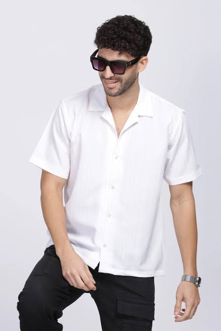 White Unisex Oversized Shirt