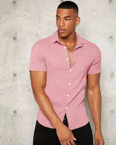 Pink Unisex Oversized Shirt