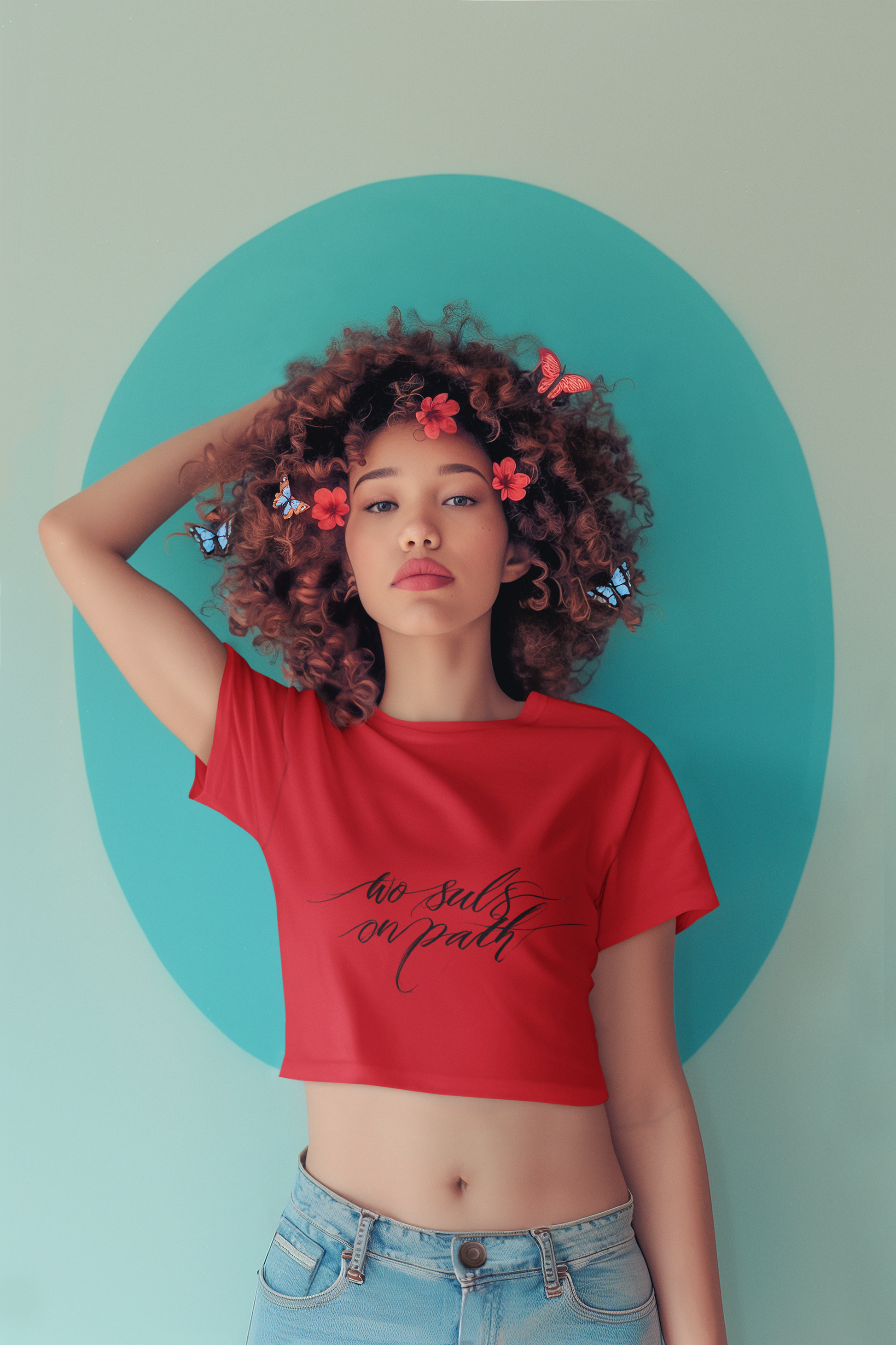 Two Souls Path Crop Top