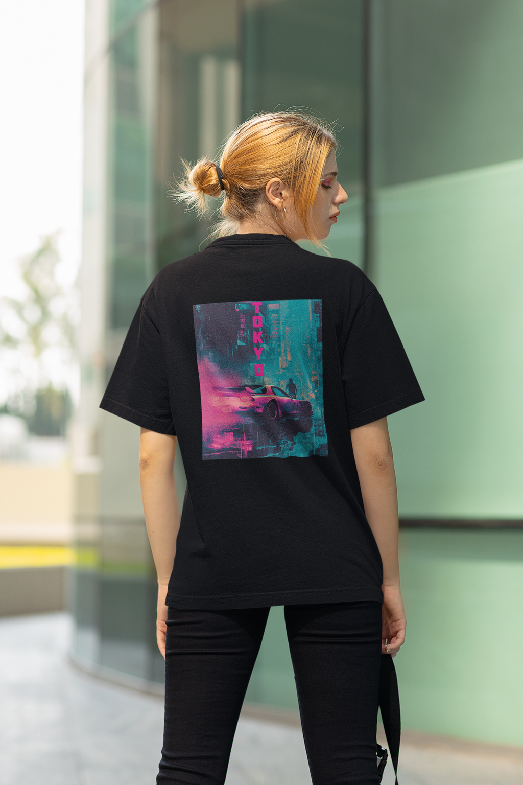 Tokyo Unisex Terry Oversized Tee