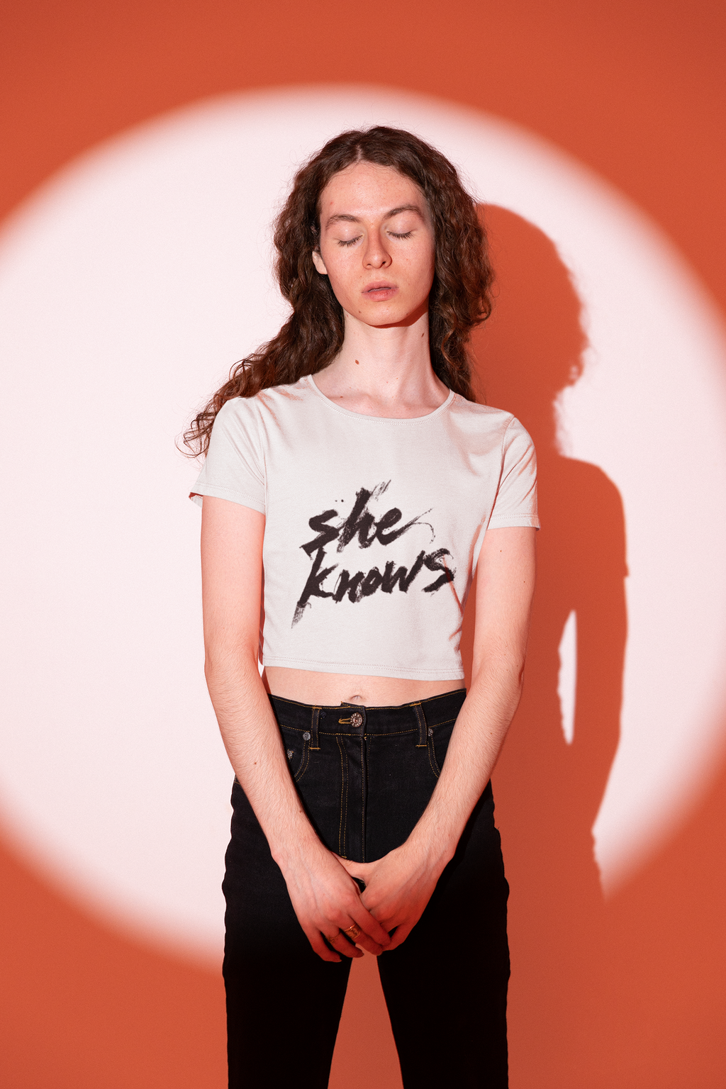 She Knows Crop Top
