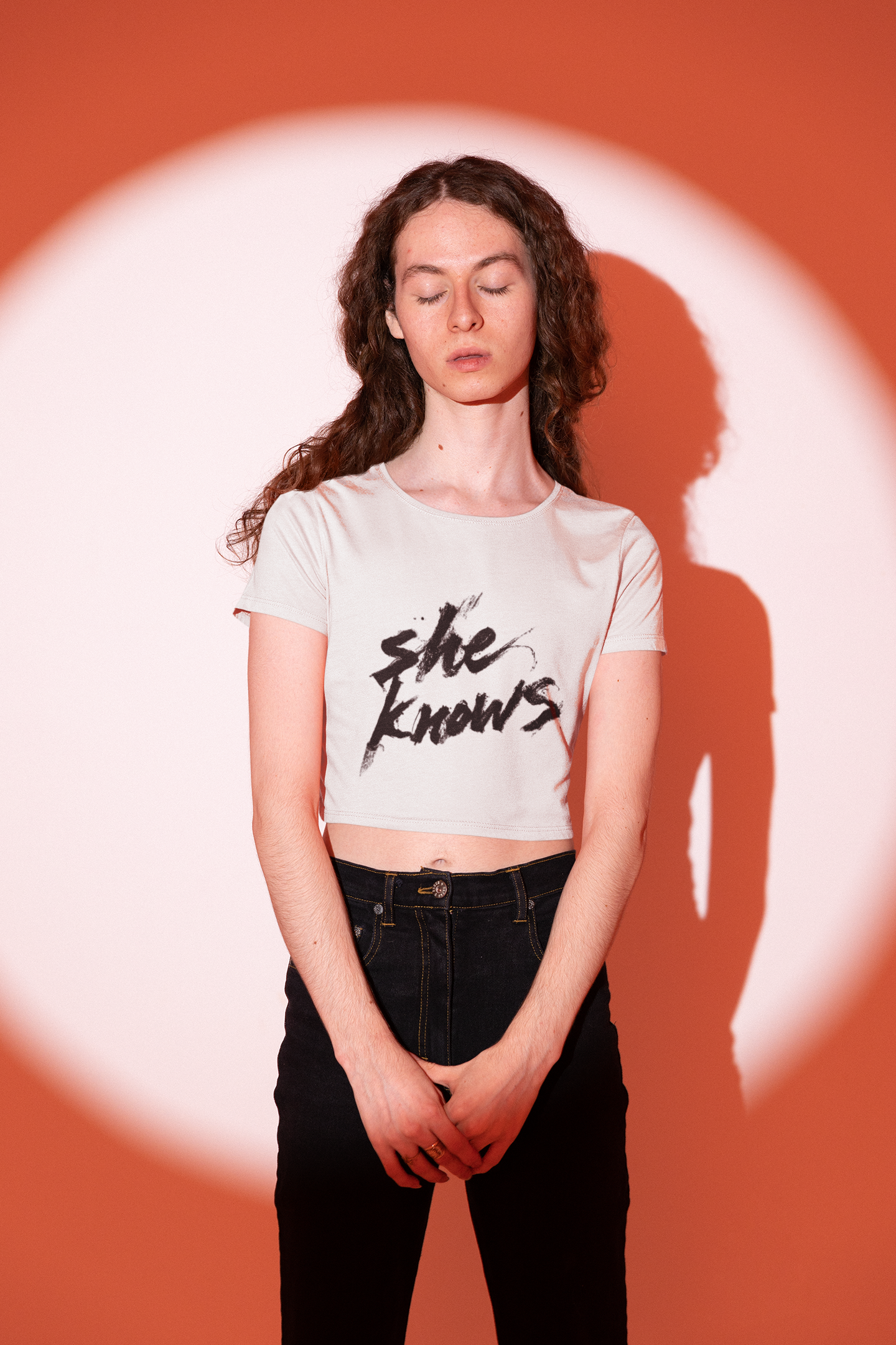She Knows Crop Top