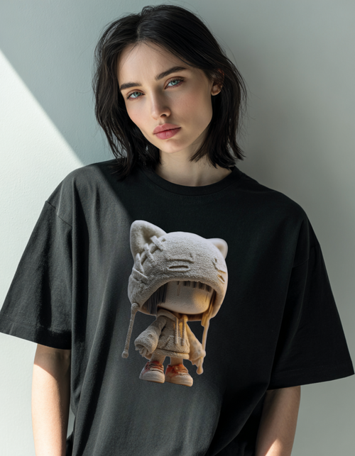Amelia Unisex Terry Oversized Tee
