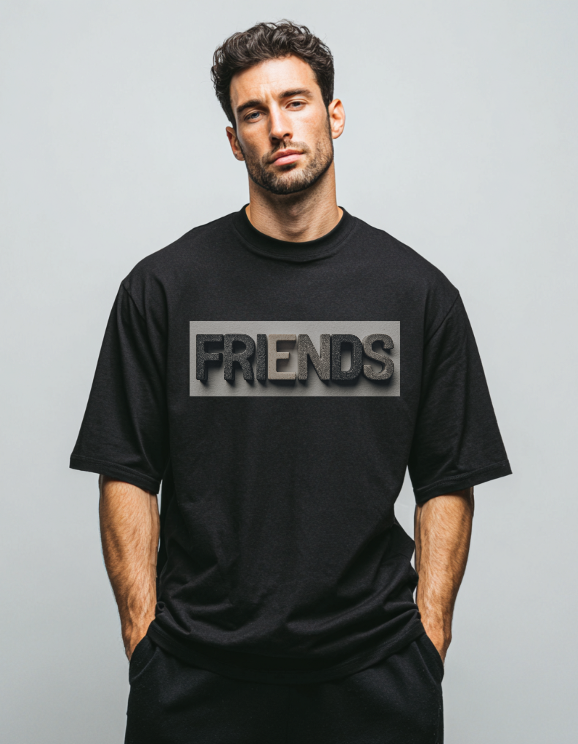 Friends Unisex Terry Oversized Tee